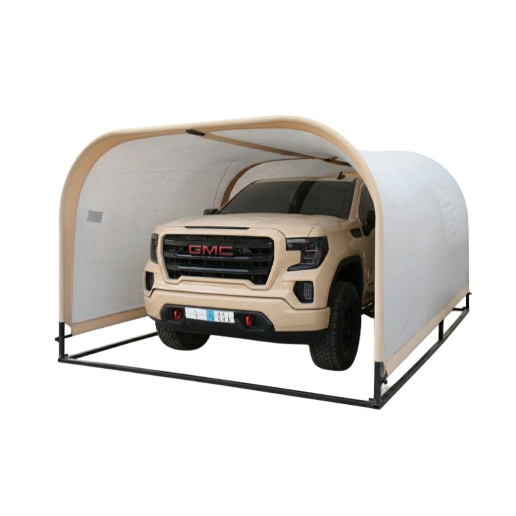 Korean Fabric Car Canopy 6×3.2×2.20