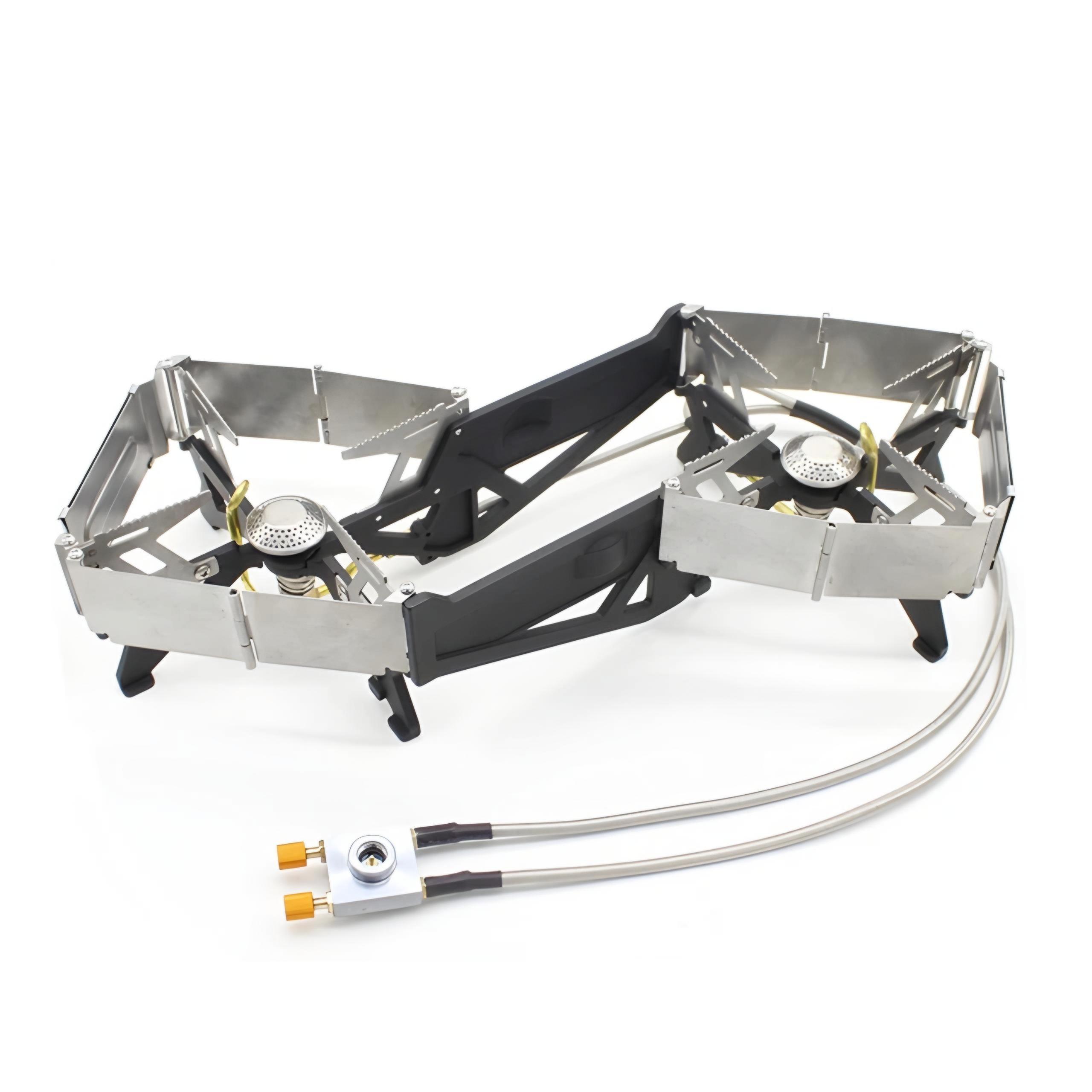 Turbo BRS L 2-burner extractor stove